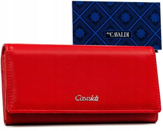 4U Cavaldi Klasična ženska denarnica iz ekološkega usnja