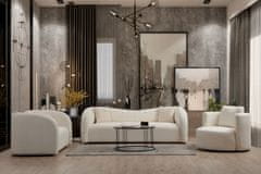 Atelier Del Sofa 3-sedežna zofa, Asos, kremna - 3