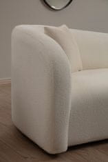 Atelier Del Sofa 3-sedežna zofa, Asos, kremna - 3
