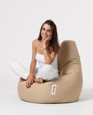 Atelier Del Sofa Vrtna vreča za fižol, Drop L - Mink
