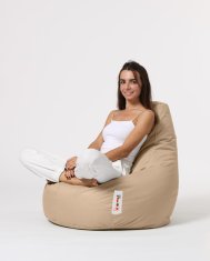 Atelier Del Sofa Vrtna vreča za fižol, Drop L - Mink
