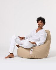 Atelier Del Sofa Vrtna vreča za fižol, Drop L - Mink