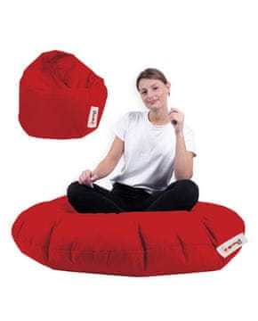 Atelier Del Sofa Vrtna vreča Bean Bag, Iyzi 100 Cushion Pouf - rdeča