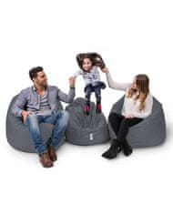 Atelier Del Sofa Vrtna vreča Bean Bag, Iyzi 100 Cushion Pouf - Fume