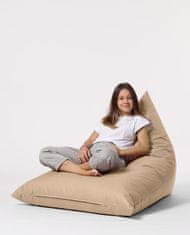 Atelier Del Sofa Vrtna vreča Bean Bag, piramida Big Bed Pouf - Mink