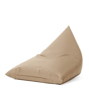 Atelier Del Sofa Vrtna vreča Bean Bag, piramida Big Bed Pouf - Mink