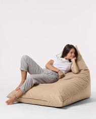 Atelier Del Sofa Vrtna vreča Bean Bag, piramida Big Bed Pouf - Mink