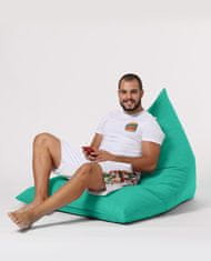 Atelier Del Sofa Vrtna vreča Bean Bag, piramida Big Bed Pouf - turkizna