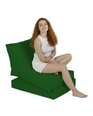 Atelier Del Sofa Garden Bean Bag, Siesta Sofa Bed Pouf - zelena