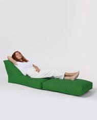 Atelier Del Sofa Garden Bean Bag, Siesta Sofa Bed Pouf - zelena