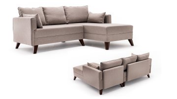 Atelier Del Sofa Kotna raztegljiva sedežna garnitura