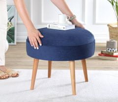 Atelier Del Sofa Puf, Romley - Temno modra