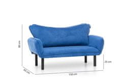 Atelier Del Sofa Raztegljiv kavč z dvema sedežema