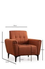 Atelier Del Sofa 1-sedežni kavč