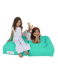 Atelier Del Sofa Vrtna vreča Bean Bag, otroški dvojni sedež Pouf - turkizna