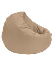 Atelier Del Sofa Garden Bean Bag, Iyzi 100 Cushion Pouf - Mink