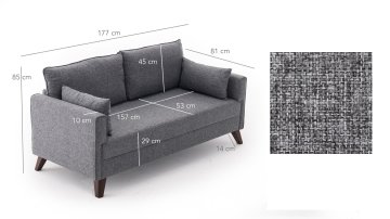 Atelier Del Sofa 2-sedežna zofa