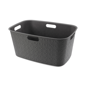 Curver Košara Softex, 45l, temno siva