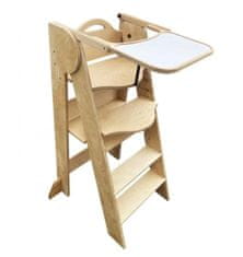 BABY Učni stolp in stolček 2v1 Montessori