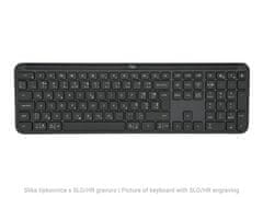 Logitech Signature Slim Combo MK950 tipkovnica in miška, SLO g., grafitna