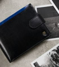 Rovicky Moška usnjena denarnica z žepom za prometno dovoljenje