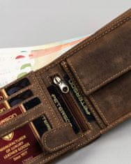 Peterson Moška usnjena denarnica s patriotskim vzorcem
