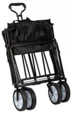 Freeon transportni voziček, črn (81606)