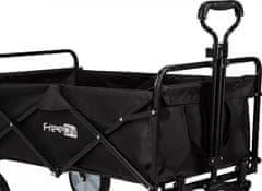 Freeon transportni voziček, črn (81606)