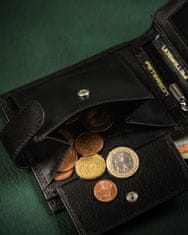Peterson Moška denarnica z zadrgo in RFID Protect sistemom