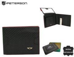 Peterson Elegantna, usnjena moška denarnica z RFID sistemom