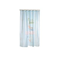 DKD Home Decor Tuš zavesa DKD Home Decor Blue