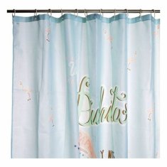 DKD Home Decor Tuš zavesa DKD Home Decor Blue