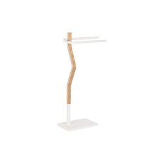 DKD Home Decor Prosto stoječe stojalo za brisače DKD Home Decor Les Jeklo Bela (43,5 x 20 x 85 cm)