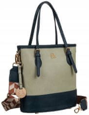 Lulu Castagnette Mala nakupovalna torbica iz ekološkega usnja