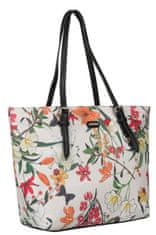 David Jones Velika ženska nakupovalna torba s cvetličnim vzorcem