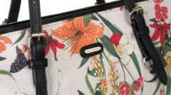 David Jones Velika ženska nakupovalna torba s cvetličnim vzorcem
