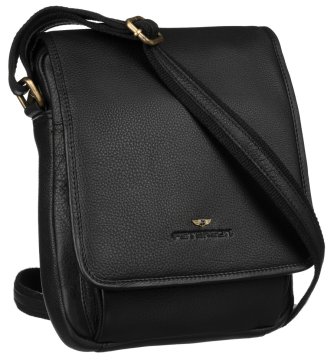 Peterson Usnjena vesoljska torba z žepi