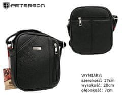 Peterson Moška mestna torba iz ekološkega usnja