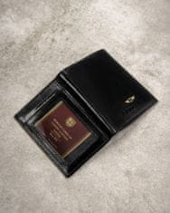 Peterson Darilni set: elegantna usnjena denarnica, etui za kartice in obesek za ključe