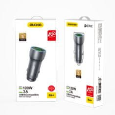 shumee Hitri avtopolnilec 2x USB 3A 18W siv