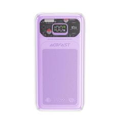 shumee Powerbank 10000mAh Sparkling Series hitro polnjenje 30W vijoličen