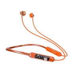 shumee Brezžične slušalke Dudao U5Pro+ Bluetooth 5.3, oranžne