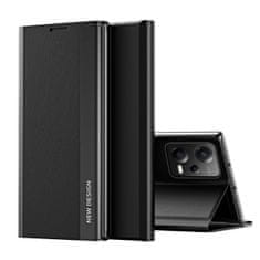 HURTEL Etui pokrowiec z klapką i podstawką do Xiaomi Redmi Note 12 5G / Poco X5 5G Sleep Case Pro czarny