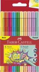 Faber-Castell Flomaster šolski grip neon+pastel 1/10