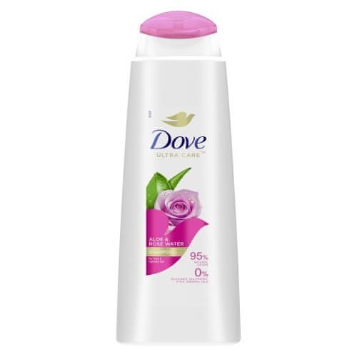 Dove Ultra Care Aloe Vera & Rose Water osvežujoč vlažilen šampon za ženske