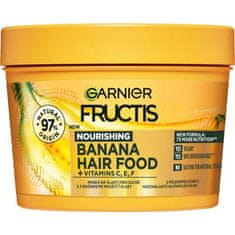 Garnier Fructis Hair Food Banana Nourishing Mask hranilna maska za suhe lase 400 ml za ženske