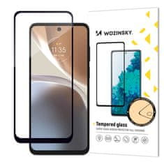 shumee 9H Celozaslonsko kaljeno steklo za Motorola Moto G32 s črnim okvirjem Full Glue Tempered Glass