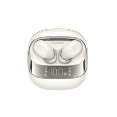 Joyroom Brezžične slušalke Bluetooth serije Jdots JR-DB2 bele barve