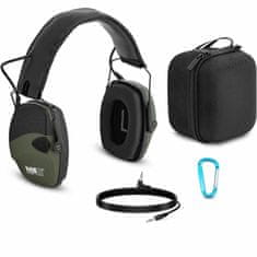 NEW AUX zaščitne slušalke za aktivne strelce - zelene