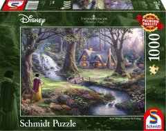 Schmidt Puzzle Sneguljčica in hišica sedmih pritlikavcev 1000 kosov